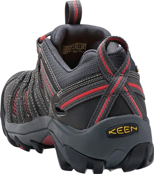 'Keen Utility' Women's Flint Low EH Steel Toe - Magnet Grey / Rose Pink 7 'Keen Utility' Women's Flint Low EH Steel Toe - Magnet Grey / Rose Pink