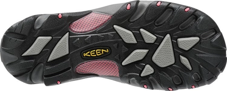 'Keen Utility' Women's Flint Low EH Steel Toe - Magnet Grey / Rose Pink 4 'Keen Utility' Women's Flint Low EH Steel Toe - Magnet Grey / Rose Pink