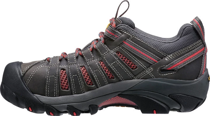 'Keen Utility' Women's Flint Low EH Steel Toe - Magnet Grey / Rose Pink 9 'Keen Utility' Women's Flint Low EH Steel Toe - Magnet Grey / Rose Pink