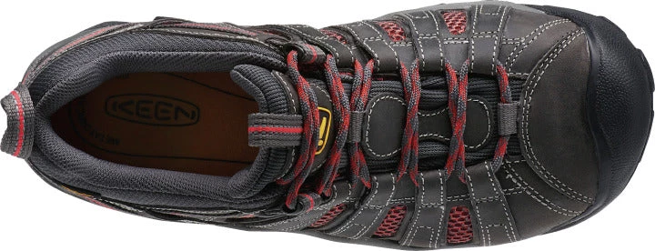 'Keen Utility' Women's Flint Low EH Steel Toe - Magnet Grey / Rose Pink 5 'Keen Utility' Women's Flint Low EH Steel Toe - Magnet Grey / Rose Pink