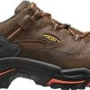 'Keen Utility' Men's Braddock Low EH Soft Toe - Brown / Black / Orange
