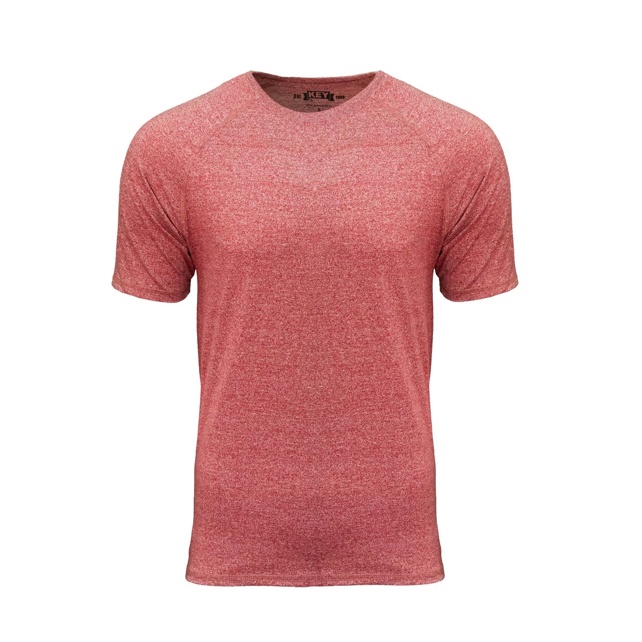 'KEY' Men's Kore Tee - Heather Red 3 'KEY' Men's Kore Tee - Heather Red