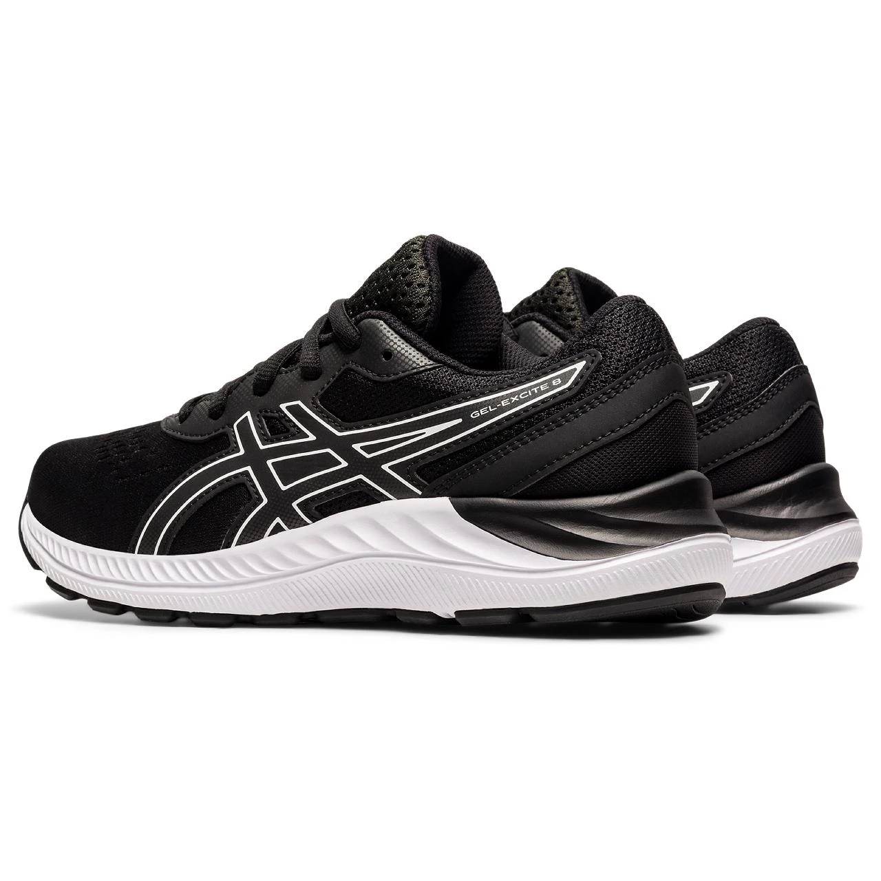 ASICS AMERICA CORP Kids 'ASICS' Youth Gel Excite 8 - Black / White 9 ASICS AMERICA CORP Kids 'ASICS' Youth Gel Excite 8 - Black / White