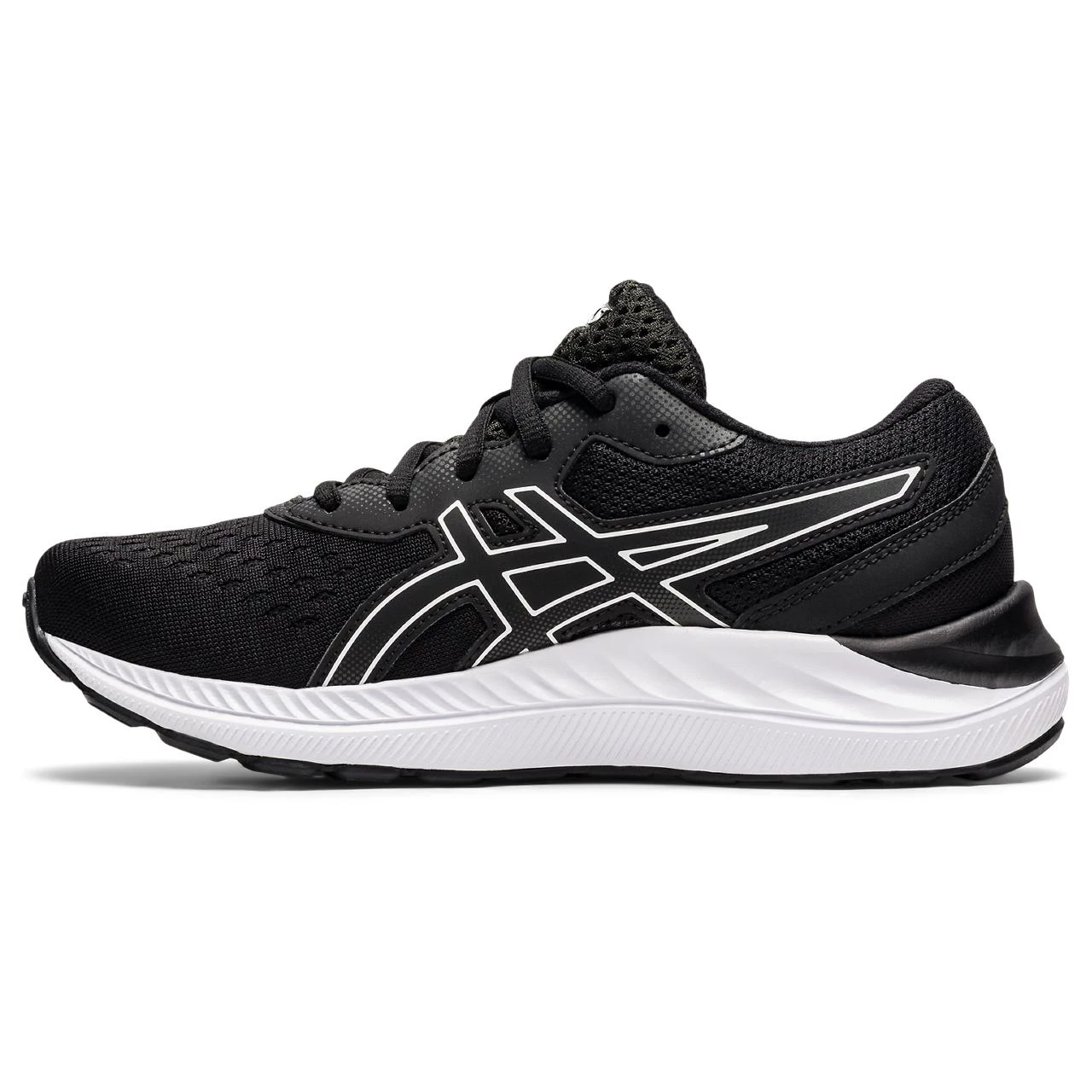 ASICS AMERICA CORP Kids 'ASICS' Youth Gel Excite 8 - Black / White 7 ASICS AMERICA CORP Kids 'ASICS' Youth Gel Excite 8 - Black / White