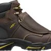 'Keen Utility' Men's 6" Mt. Vernon Ext. Met Guard Steel Toe - Brown / Black
