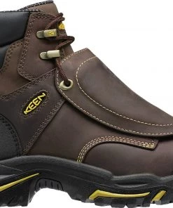 'Keen Utility' Men's 6" Mt. Vernon Ext. Met Guard Steel Toe - Brown / Black