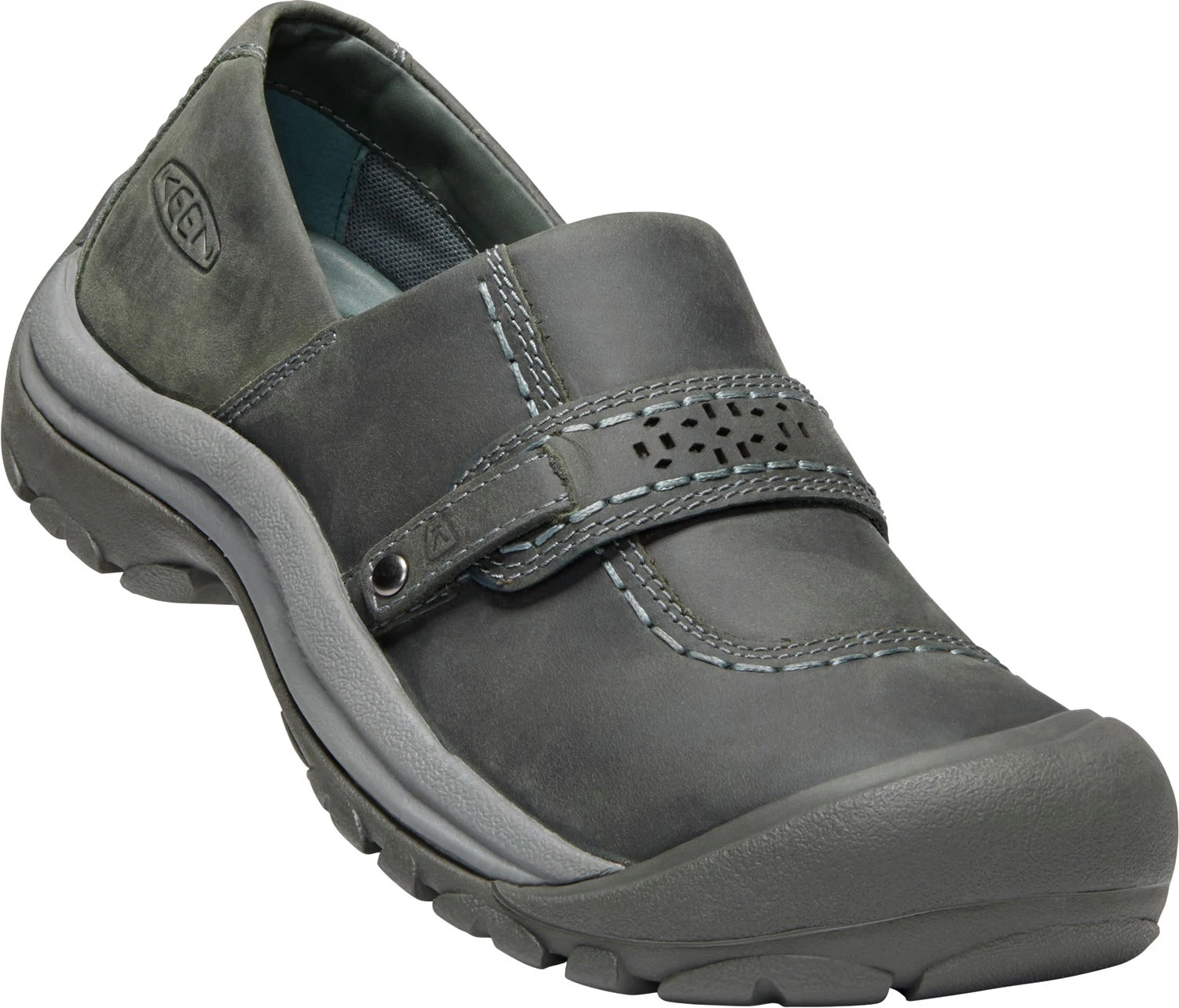 Keen Outdoor 'Keen' Women's Kaci Full Grain Slip-On - Magnet Grey 6 Keen Outdoor 'Keen' Women's Kaci Full Grain Slip-On - Magnet Grey