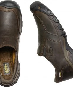 Keen Outdoor 'Keen' Men's Brixen II WP Slip On - Dark Earth / Brown