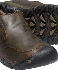 Keen Outdoor 'Keen' Men's Brixen II WP Slip On - Dark Earth / Brown