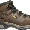 'Keen Utility' Men's Detroit XT Mid Steel Toe Waterproof - Cascade Brown / Bronze Green