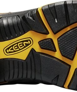 'Keen Utility' Men's Braddock Mid EH WP Soft Toe - Cascade Brown / Yellow / Black 13 'Keen Utility' Men's Braddock Mid EH WP Soft Toe - Cascade Brown / Yellow / Black