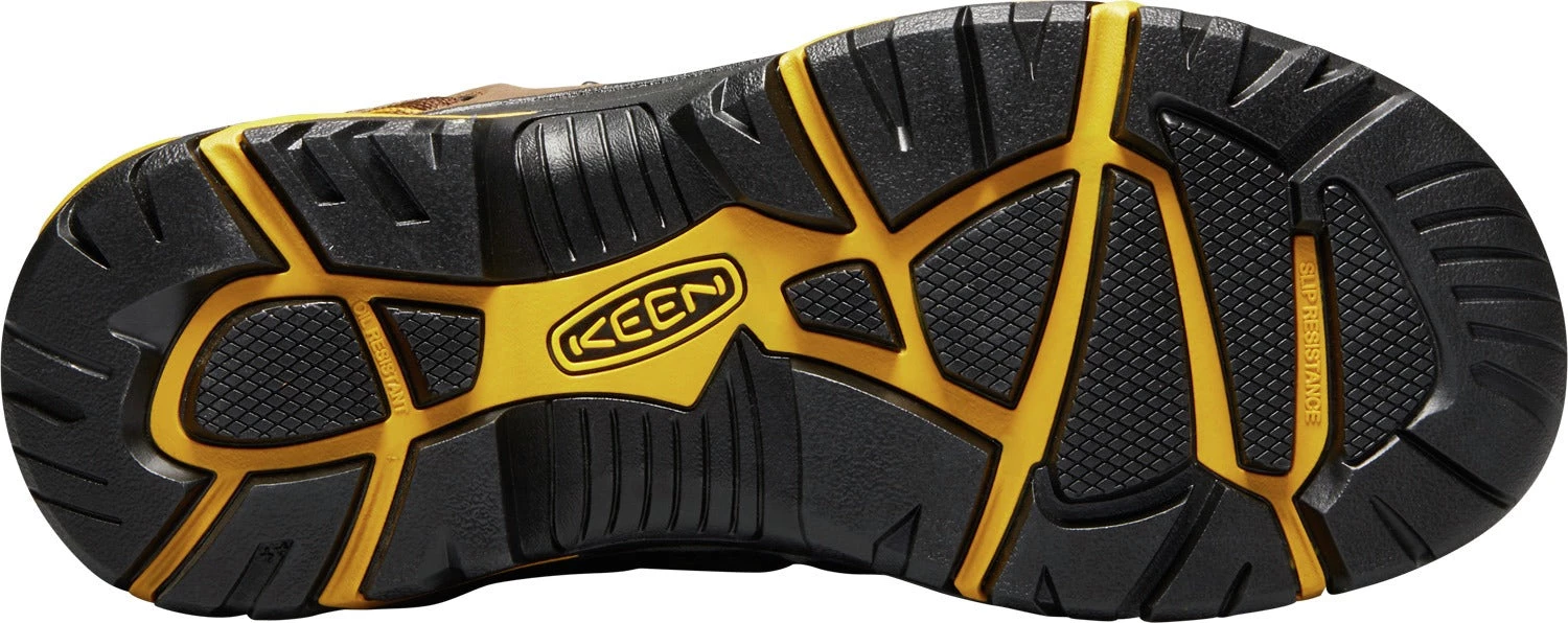 'Keen Utility' Men's Braddock Mid EH WP Soft Toe - Cascade Brown / Yellow / Black 8 'Keen Utility' Men's Braddock Mid EH WP Soft Toe - Cascade Brown / Yellow / Black
