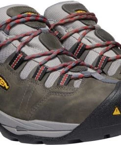 'Keen Utility' Men's Detroit XT Met Guard Steel Toe - Steel Grey / Bossa Nova