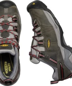 'Keen Utility' Men's Detroit XT Met Guard Steel Toe - Steel Grey / Bossa Nova