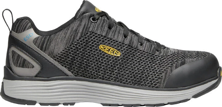 'Keen Utility' Men's Sparta ESD Aluminum Toe - Black / Grey Flannel 3 'Keen Utility' Men's Sparta ESD Aluminum Toe - Black / Grey Flannel