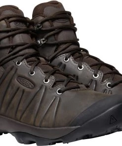 Keen Outdoor 'Keen' Men's Venture WP Leather Mid Hiker - Mulch / Black 13 Keen Outdoor 'Keen' Men's Venture WP Leather Mid Hiker - Mulch / Black