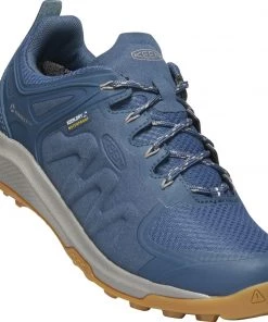 Keen Outdoor 'Keen' Women's Explore WP Hiker/Sneaker - Blue / Satellite 10 Keen Outdoor 'Keen' Women's Explore WP Hiker/Sneaker - Blue / Satellite
