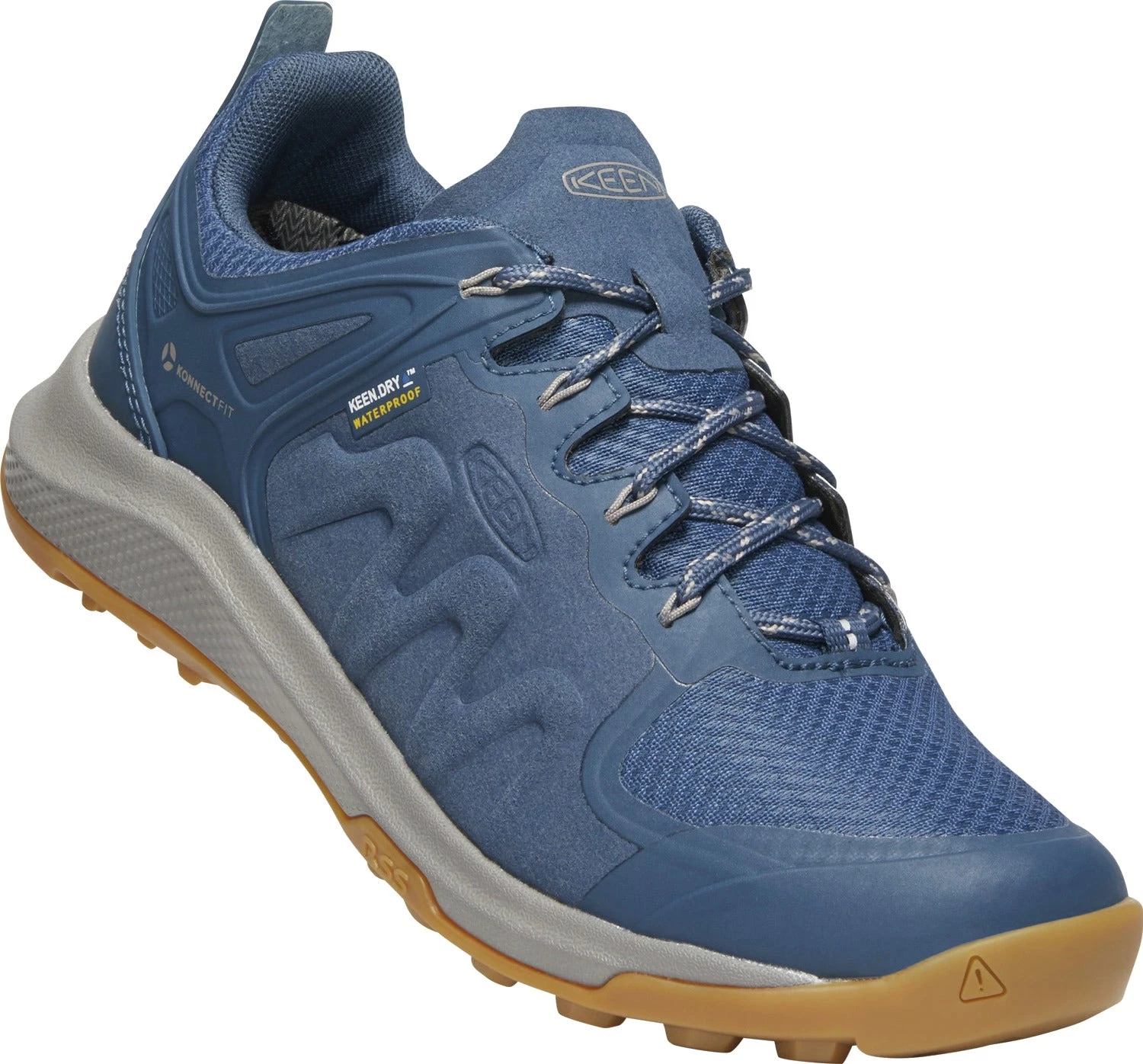Keen Outdoor 'Keen' Women's Explore WP Hiker/Sneaker - Blue / Satellite 6 Keen Outdoor 'Keen' Women's Explore WP Hiker/Sneaker - Blue / Satellite