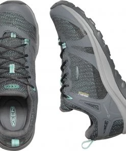 Keen Outdoor 'Keen' Women's Terradora II Low WP Hiker - Steel Grey / Ocean Wave