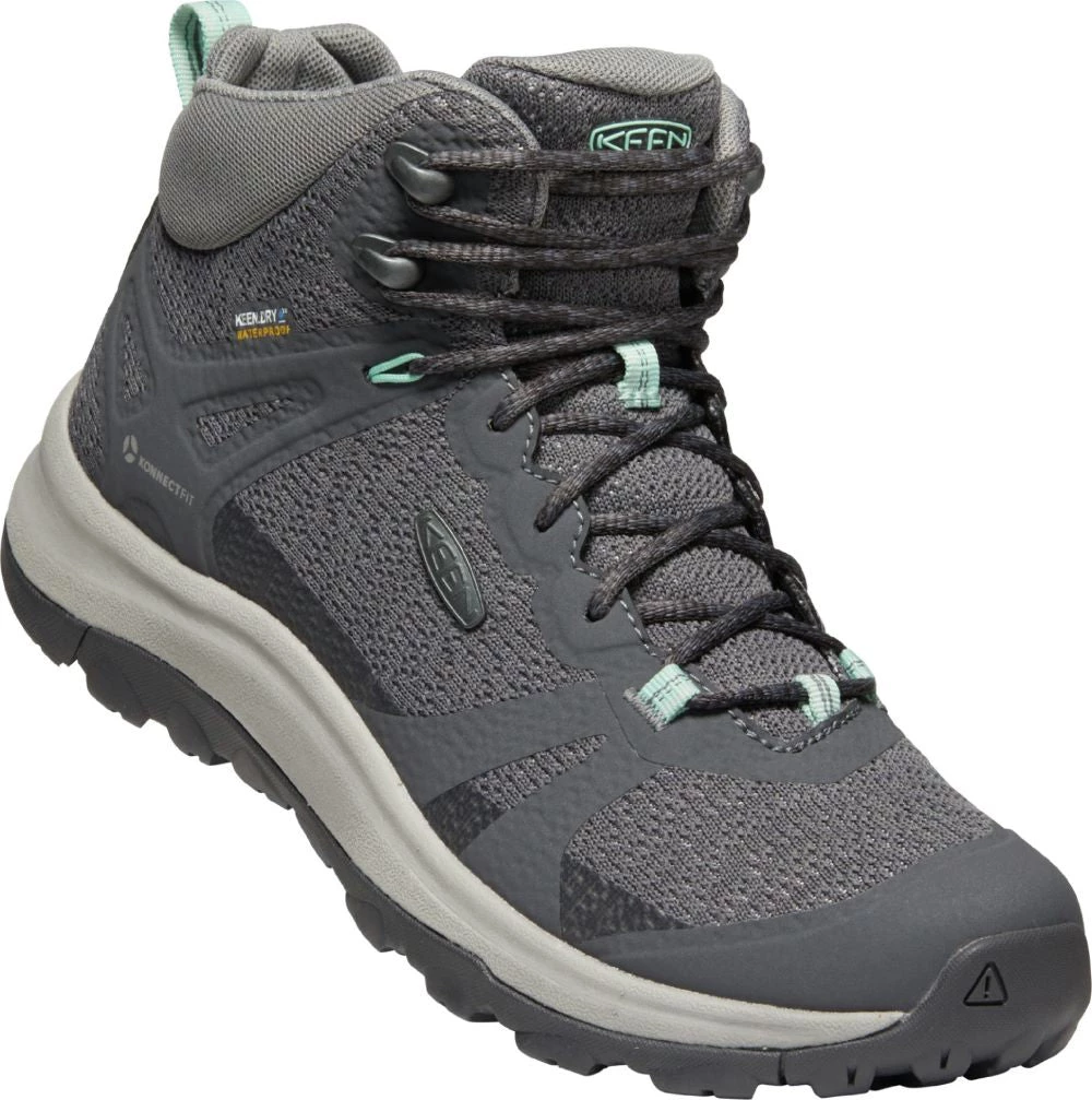 Keen Outdoor 'Keen' Women's Terradora II WP Mid Hiker - Magnet / Ocean Wave 8 Keen Outdoor 'Keen' Women's Terradora II WP Mid Hiker - Magnet / Ocean Wave