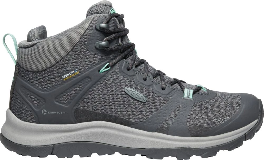 Keen Outdoor 'Keen' Women's Terradora II WP Mid Hiker - Magnet / Ocean Wave 3 Keen Outdoor 'Keen' Women's Terradora II WP Mid Hiker - Magnet / Ocean Wave