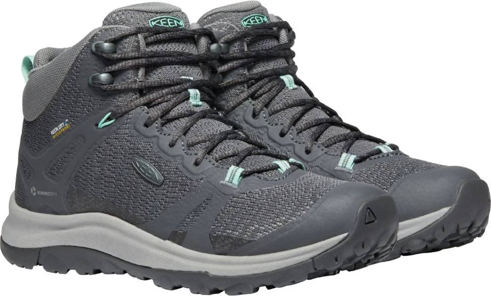 Keen Outdoor 'Keen' Women's Terradora II WP Mid Hiker - Magnet / Ocean Wave 7 Keen Outdoor 'Keen' Women's Terradora II WP Mid Hiker - Magnet / Ocean Wave