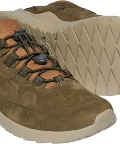 Keen Outdoor 'Keen' Men's Highland Oxford Sneaker - Dark Olive / Plaza Taupe