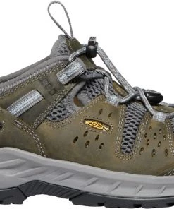 'Keen Utility' Women's Atlanta Cool II ESD Steel Toe - Gargoyle / Blue Fog