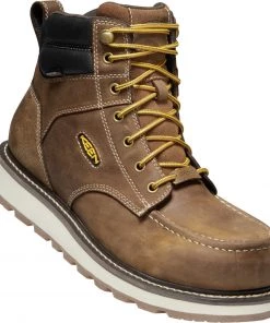 'Keen Utility' Men's 6" Cincinnati EH WP Carbon Toe - Belgian / Sandshell 12 'Keen Utility' Men's 6