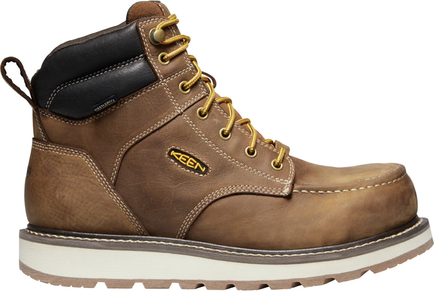 'Keen Utility' Men's 6" Cincinnati EH WP Carbon Toe - Belgian / Sandshell 3 'Keen Utility' Men's 6" Cincinnati EH WP Carbon Toe - Belgian / Sandshell