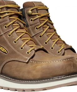 'Keen Utility' Men's 6" Cincinnati EH WP Carbon Toe - Belgian / Sandshell 14 'Keen Utility' Men's 6