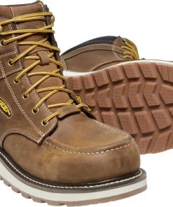 'Keen Utility' Men's 6" Cincinnati EH WP Carbon Toe - Belgian / Sandshell 15 'Keen Utility' Men's 6