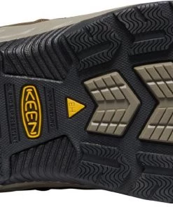 'Keen Utility' Men's Flint II EH Soft Toe - Cascade Brown / Golden Rod