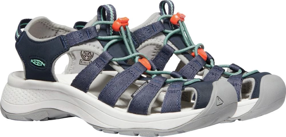 Keen Outdoor 'Keen' Women's Astoria West Sandal - Navy / Beveled Glass 8 Keen Outdoor 'Keen' Women's Astoria West Sandal - Navy / Beveled Glass