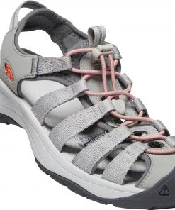Keen Outdoor 'Keen' Women's Astoria West Sandal - Grey / Coral