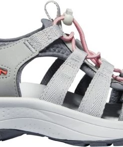 Keen Outdoor'Keen' Women's Astoria West Sandal - Grey / Coral