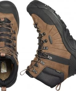 Keen Outdoor 'Keen' Men's Revel IV Mid Polar WP Boot - Dark Earth / Caramel Cafe
