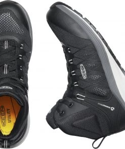 'Keen Utility' Men's Vista Energy EH Mid Hiker Carbon Toe - Vapor / Black