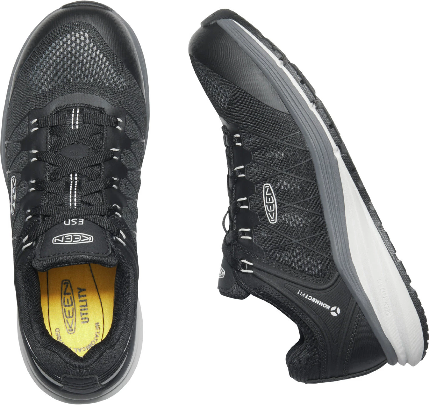 'Keen Utility' Men's Vista Energy ESD Comp Toe - Vapor / Black 4 'Keen Utility' Men's Vista Energy ESD Comp Toe - Vapor / Black