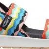 'Keen Outdoor' Women's Elle Backstrap Sandal - Black / Peach Pearl
