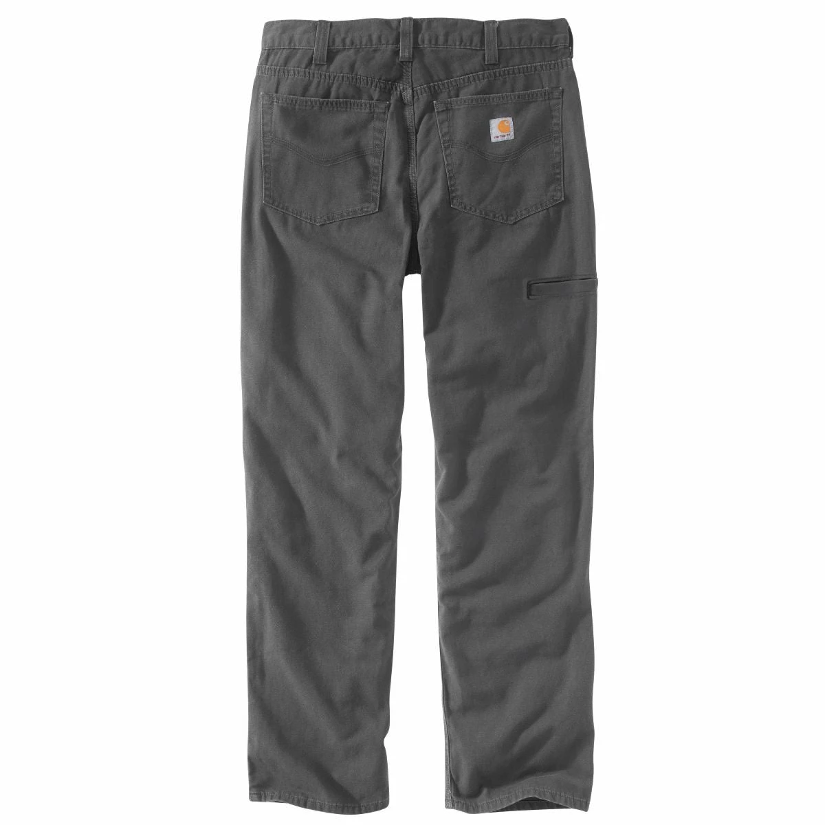 'Carhartt' Men's Rugged Flex® Flex Relaxed Canvas 5-Pocket Pant - Gravel 7 'Carhartt' Men's Rugged Flex® Flex Relaxed Canvas 5-Pocket Pant - Gravel