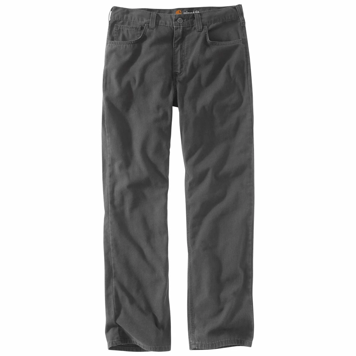 'Carhartt' Men's Rugged Flex® Flex Relaxed Canvas 5-Pocket Pant - Gravel 6 'Carhartt' Men's Rugged Flex® Flex Relaxed Canvas 5-Pocket Pant - Gravel