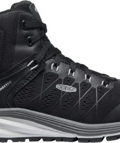 'Keen Utility' Women's Vista Energy EH Mid Hiker Carbon Toe - Vapor / Black