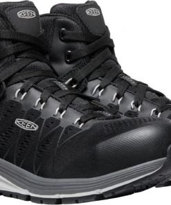 'Keen Utility' Women's Vista Energy EH Mid Hiker Carbon Toe - Vapor / Black