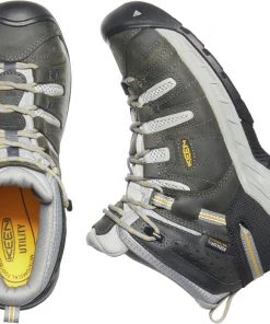 'Keen Utility' Women's Flint II EH WP Steel Toe - Magnet / Vapor