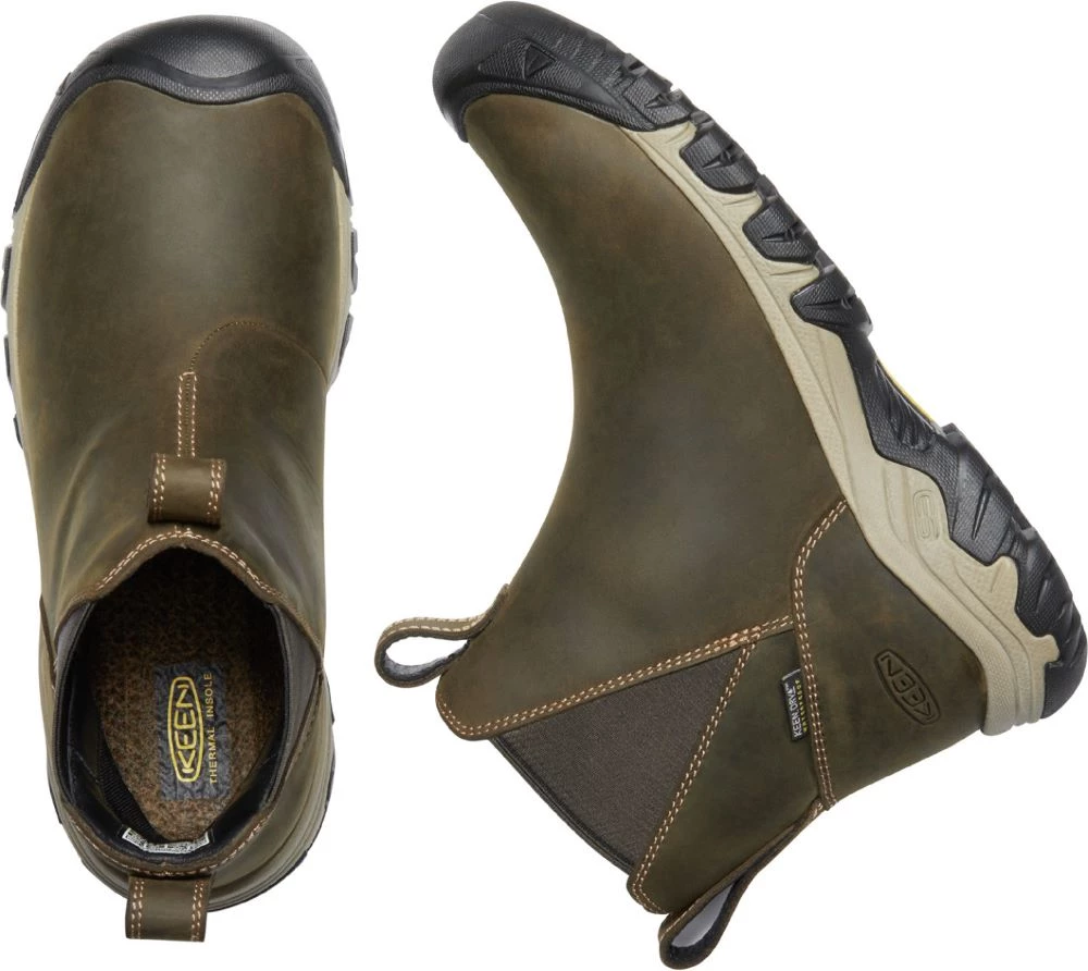 Keen Outdoor 'Keen' Women's Greta Insulated WP Chelsea Boot - Olive / Timberwolf 4 Keen Outdoor 'Keen' Women's Greta Insulated WP Chelsea Boot - Olive / Timberwolf