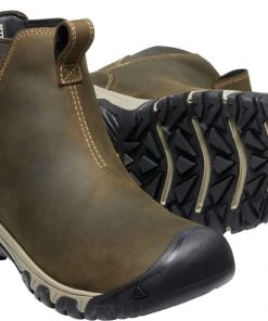 Keen Outdoor 'Keen' Women's Greta Insulated WP Chelsea Boot - Olive / Timberwolf 11 Keen Outdoor 'Keen' Women's Greta Insulated WP Chelsea Boot - Olive / Timberwolf