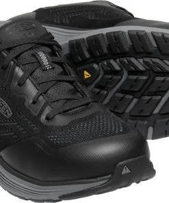 'Keen Utility' Men's Sparta II ESD Aluminum Toe - Steel Grey / Black