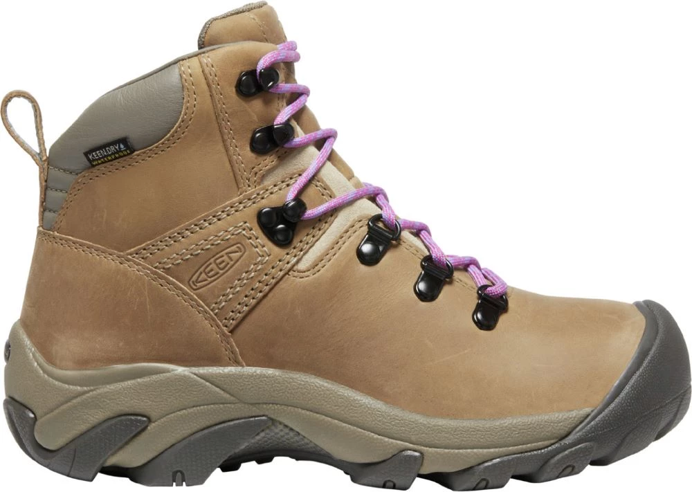 Keen Outdoor 'Keen' Women's Pyrenees WP Mid Hiker - Safari / English Lavender 3 Keen Outdoor 'Keen' Women's Pyrenees WP Mid Hiker - Safari / English Lavender