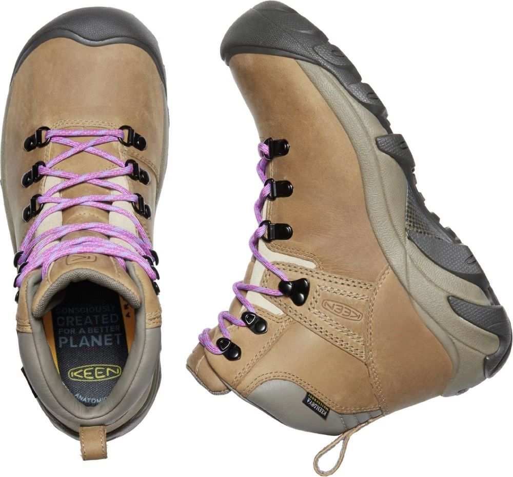 Keen Outdoor 'Keen' Women's Pyrenees WP Mid Hiker - Safari / English Lavender 4 Keen Outdoor 'Keen' Women's Pyrenees WP Mid Hiker - Safari / English Lavender